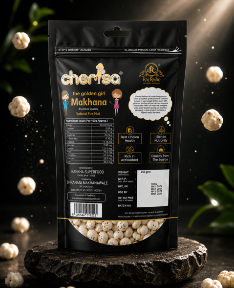 Cherisa The Golden Girl Makhana (250G)