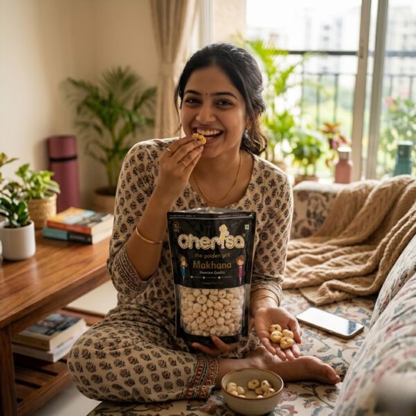 Cherisa The Golden Girl Makhana (250G)