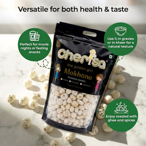 Cherisa The Golden Girl Makhana (250G)