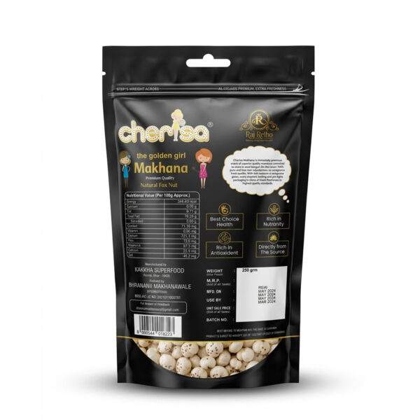 Cherisa The Golden Girl Makhana (250G)