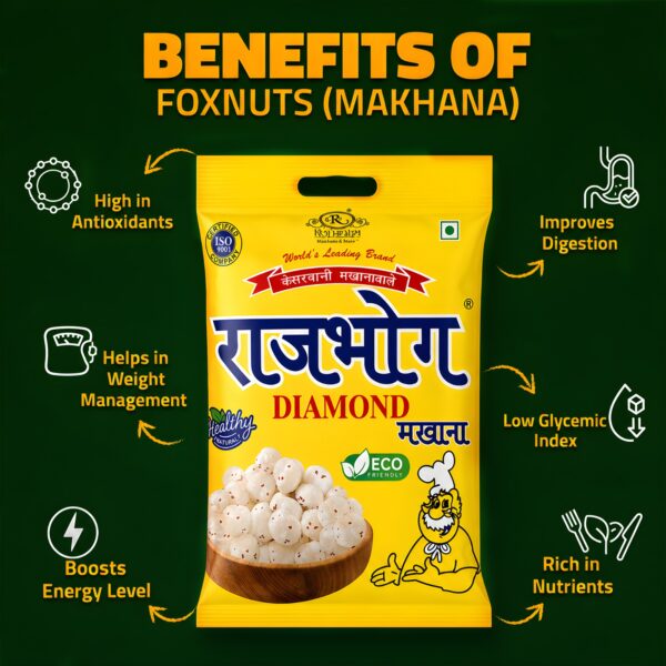 Raj Bhog Diamond Makhana(250 G)